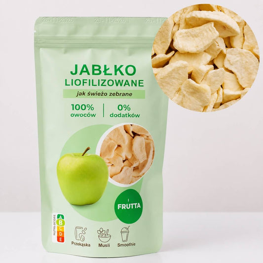 Jabłko liofilizowane
