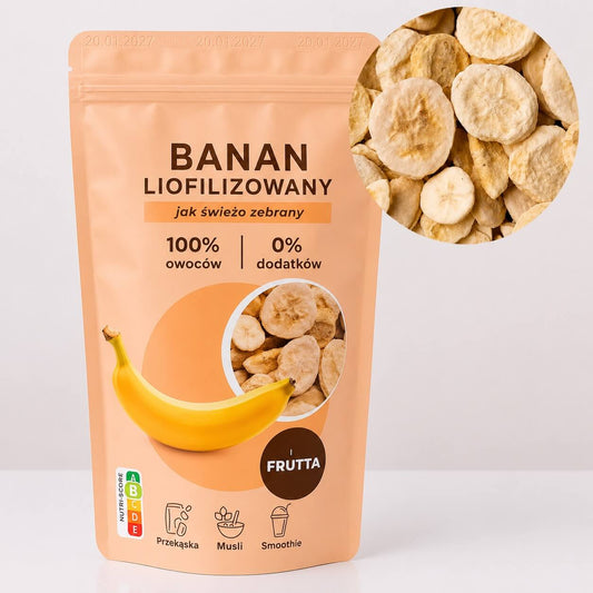Banan liofilizowany