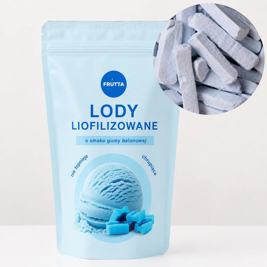 Liofilizowane lody Bubble Gum
