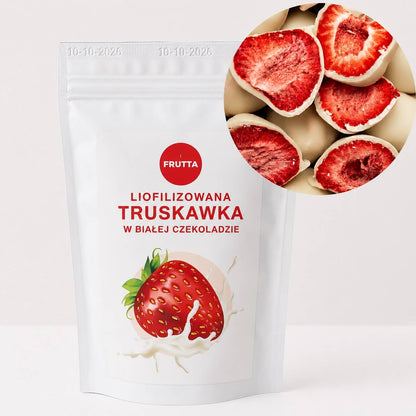 Truskawka w białej czekoladzie