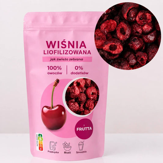 Wiśnia liofilizowana