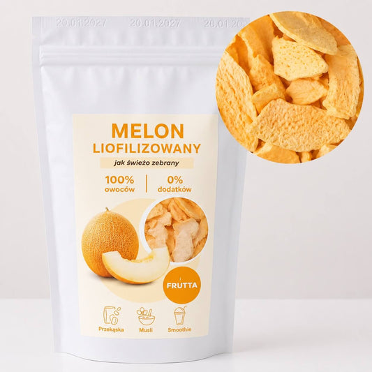 Melon liofilizowany