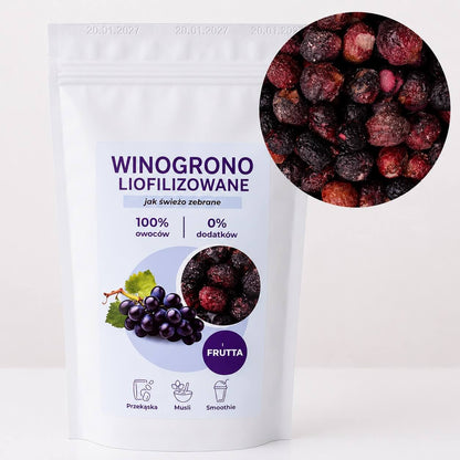Winogrono liofilizowane