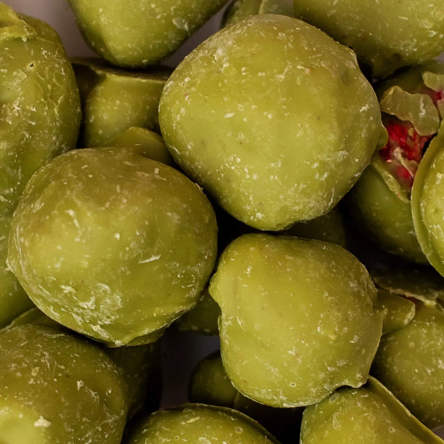 Truskawka w czekoladzie matcha
