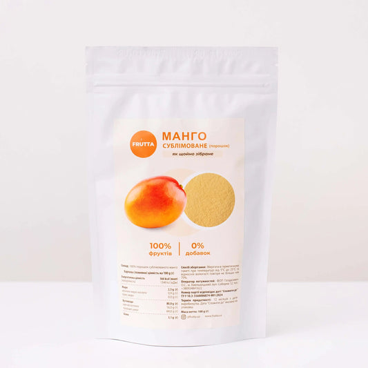 Mango liofilizowane — proszek