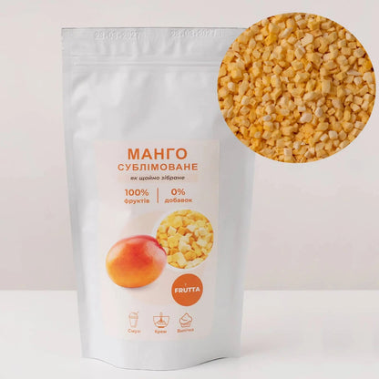 Mango liofilizowane — kruszonka
