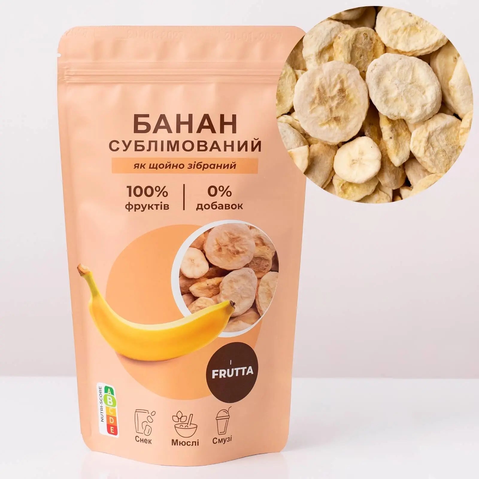 Banan liofilizowany