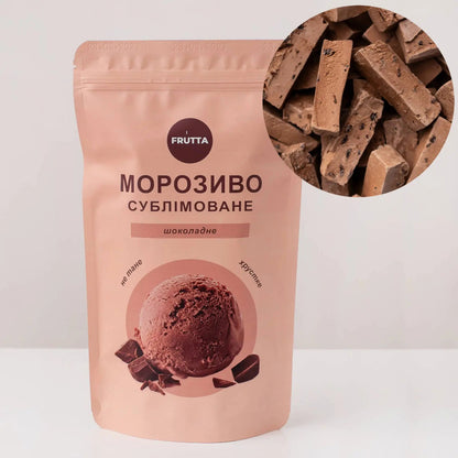 Liofilizowane lody czekoladowe