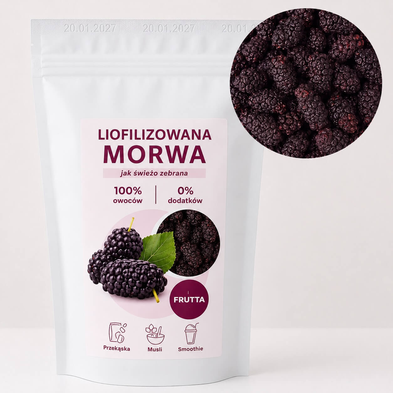 Morwa liofilizowana