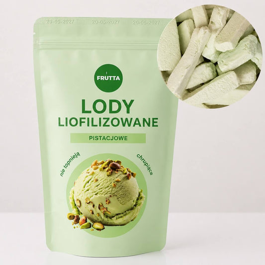 Liofilizowane lody pistacjowe